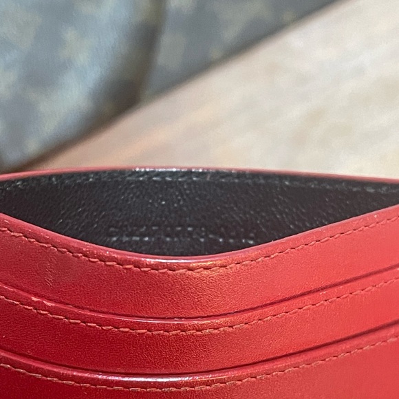 Saint Laurent Red Card holder - Picture 4 of 4